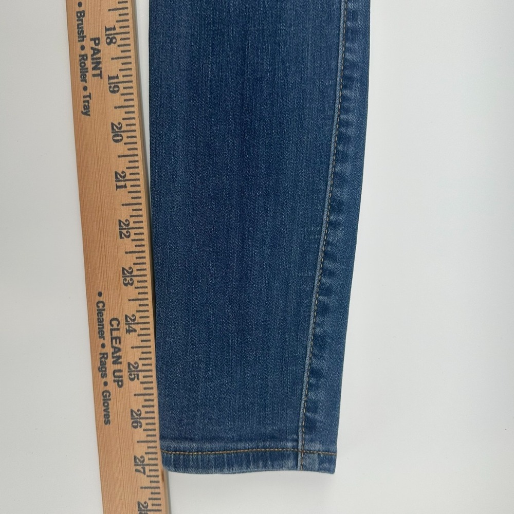 Hollister Jegging Jeans Juniors 1R 25x28 Blue Ultra High Rise Stretch Distressed - Picture 10 of 10